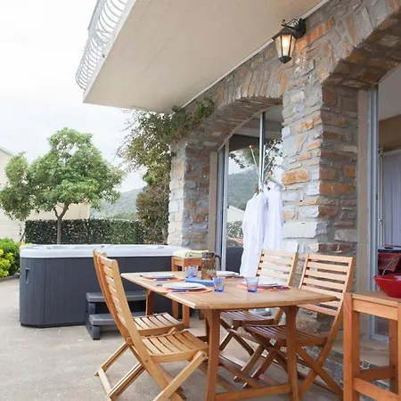 Maison De 2 Avec Piscine Privee Jacuzzi Et Terrasse A Maria Di Lota A 1 Km De La Plage 度假居 *